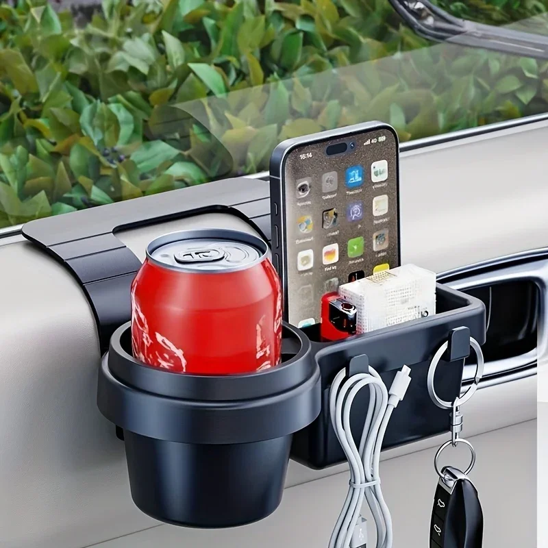 Auto deur organizer | 4-in-1 bekerhouder en telefoonhouder