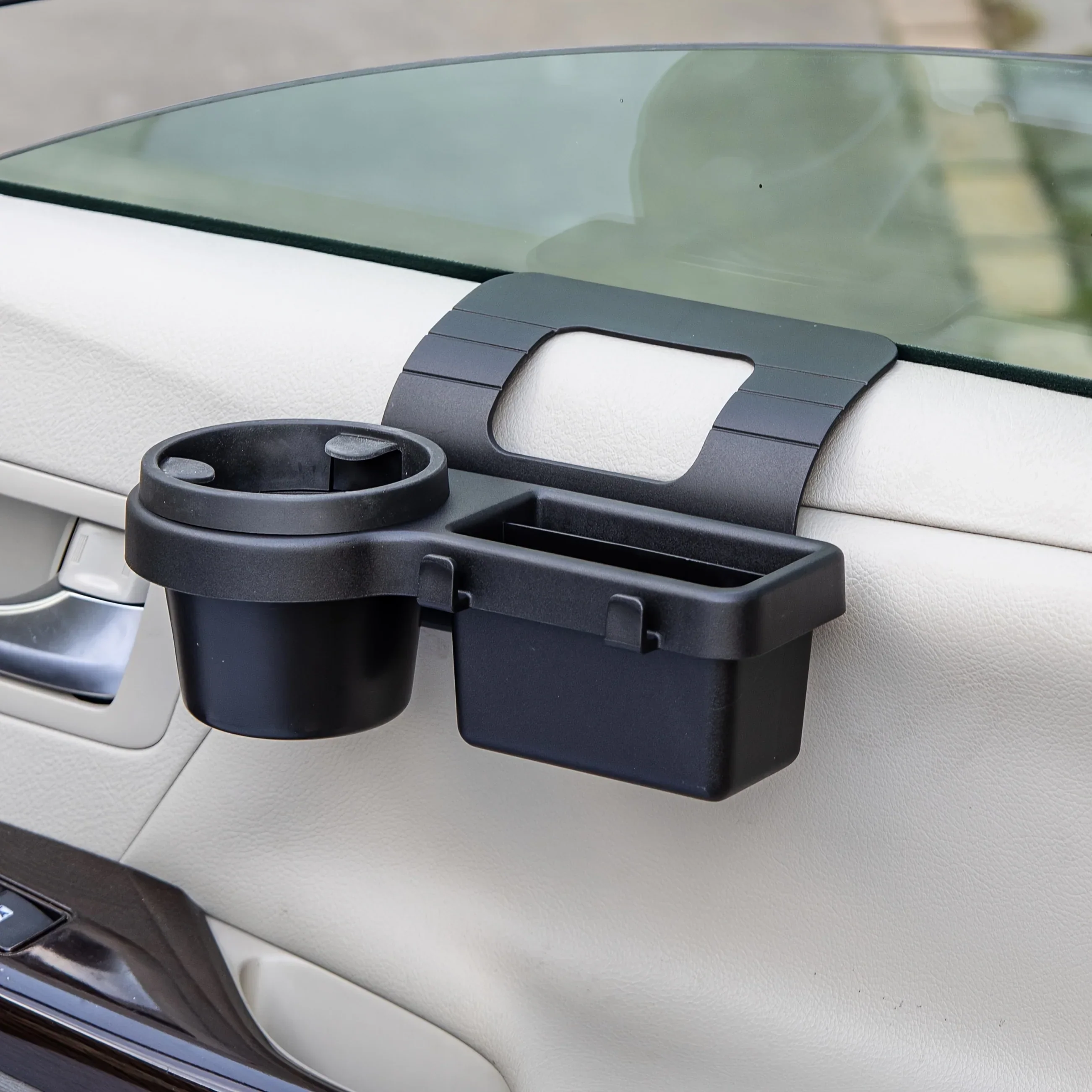 Auto deur organizer | 4-in-1 bekerhouder en telefoonhouder - Image 3