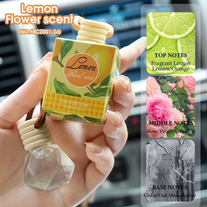 Auto luchtverfrisser | Lang houdend parfum hanger zonder alcohol - Image 6