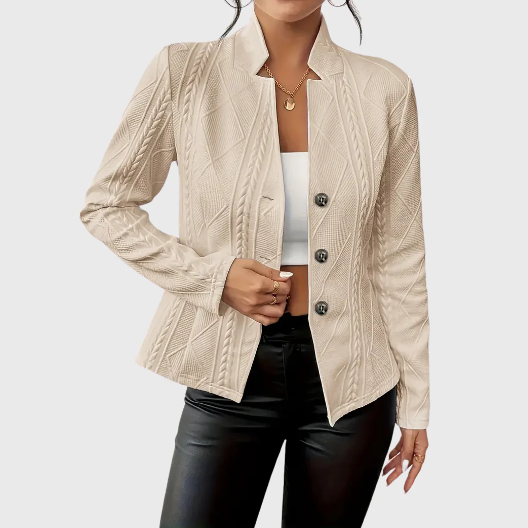 Blazer dames | Getailleerd colbert in elegant design - Image 2