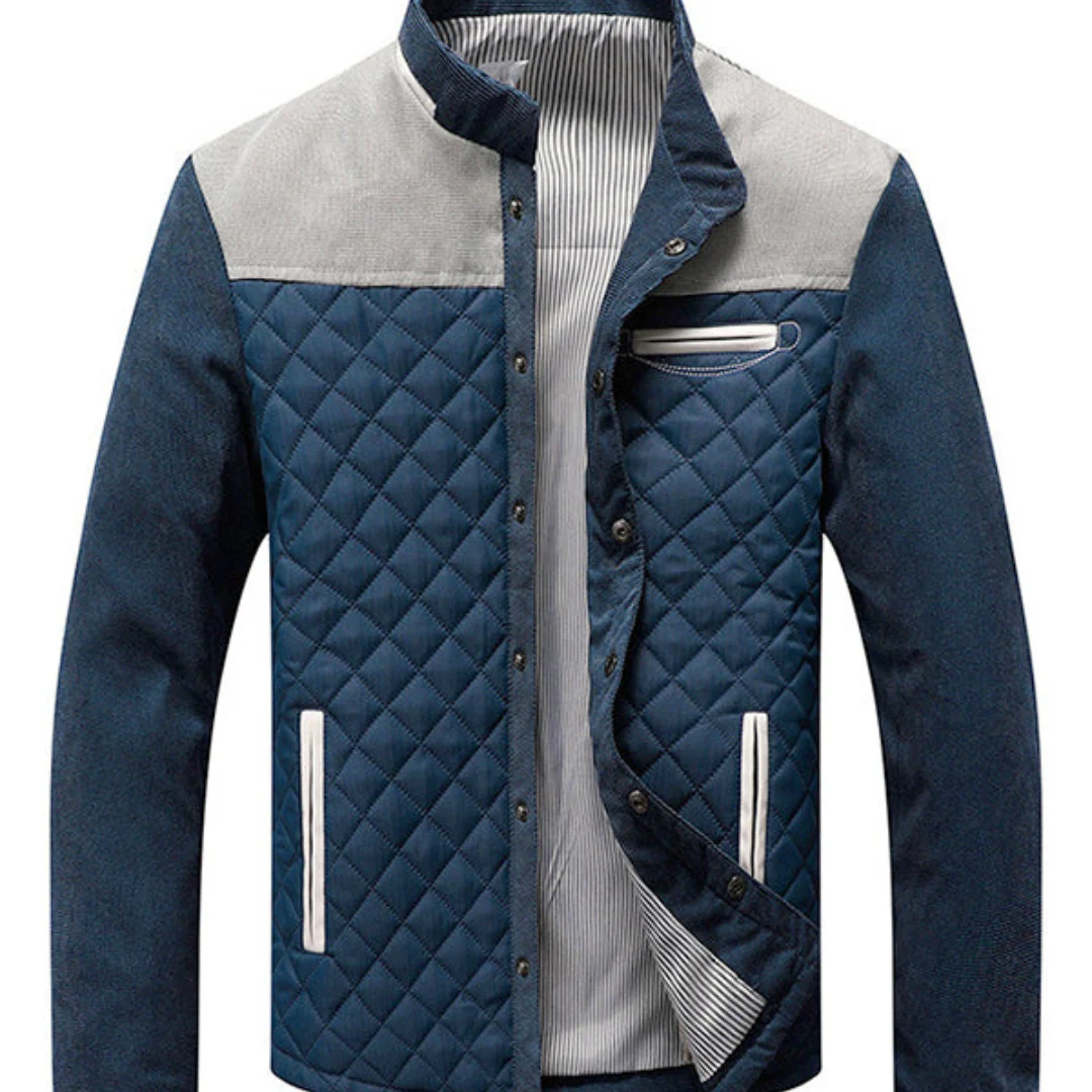 Bradley | Heren casual jas met doorgestikt patroon - Image 3