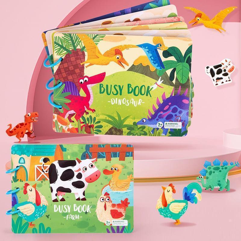 BusyBook™  | Ontdek de wereld met dit zintuigenboek voor kinderen