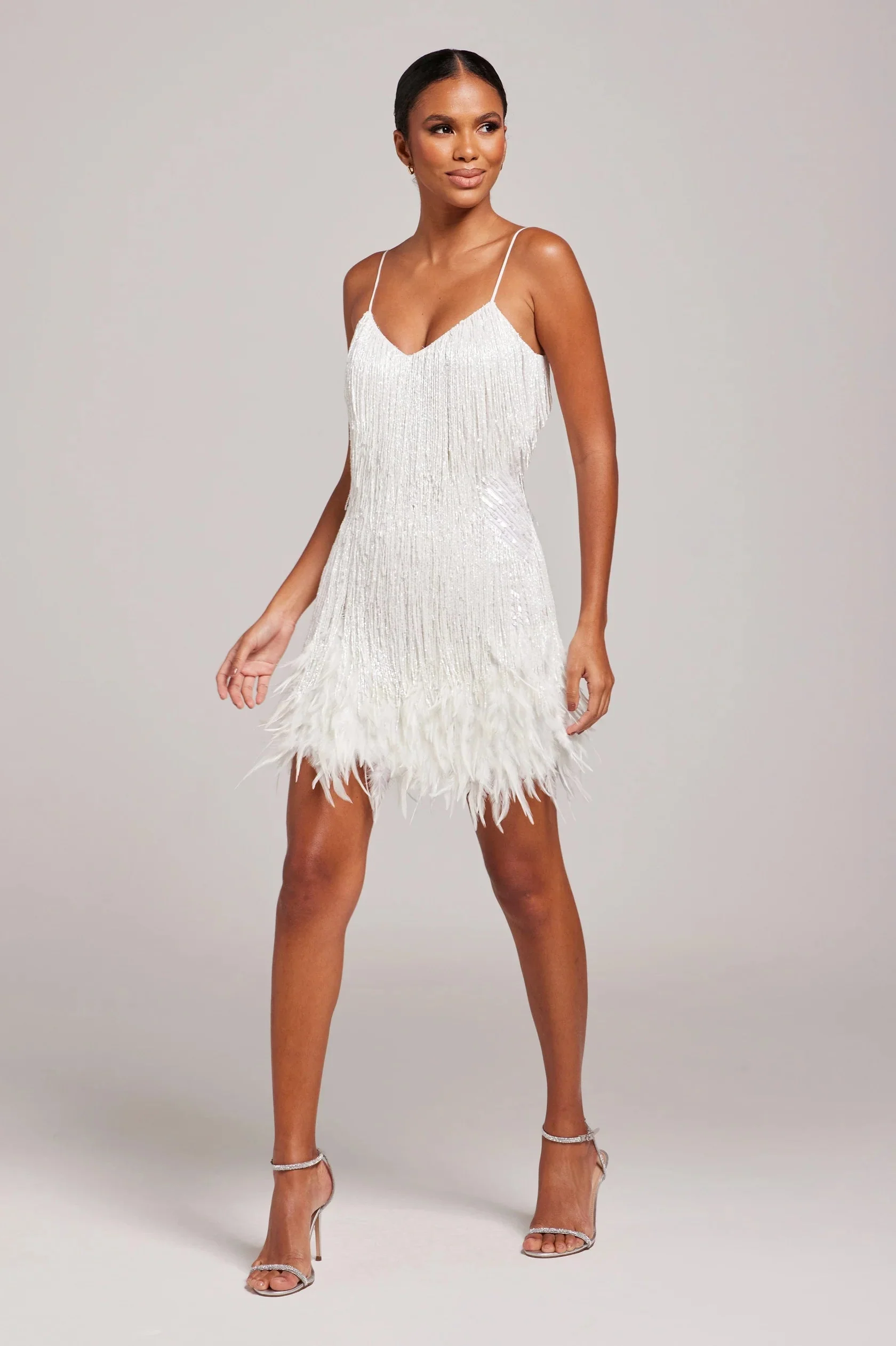 Cocktail jurk – elegante mini jurk met franjes en verfijnde uitstraling - Image 5
