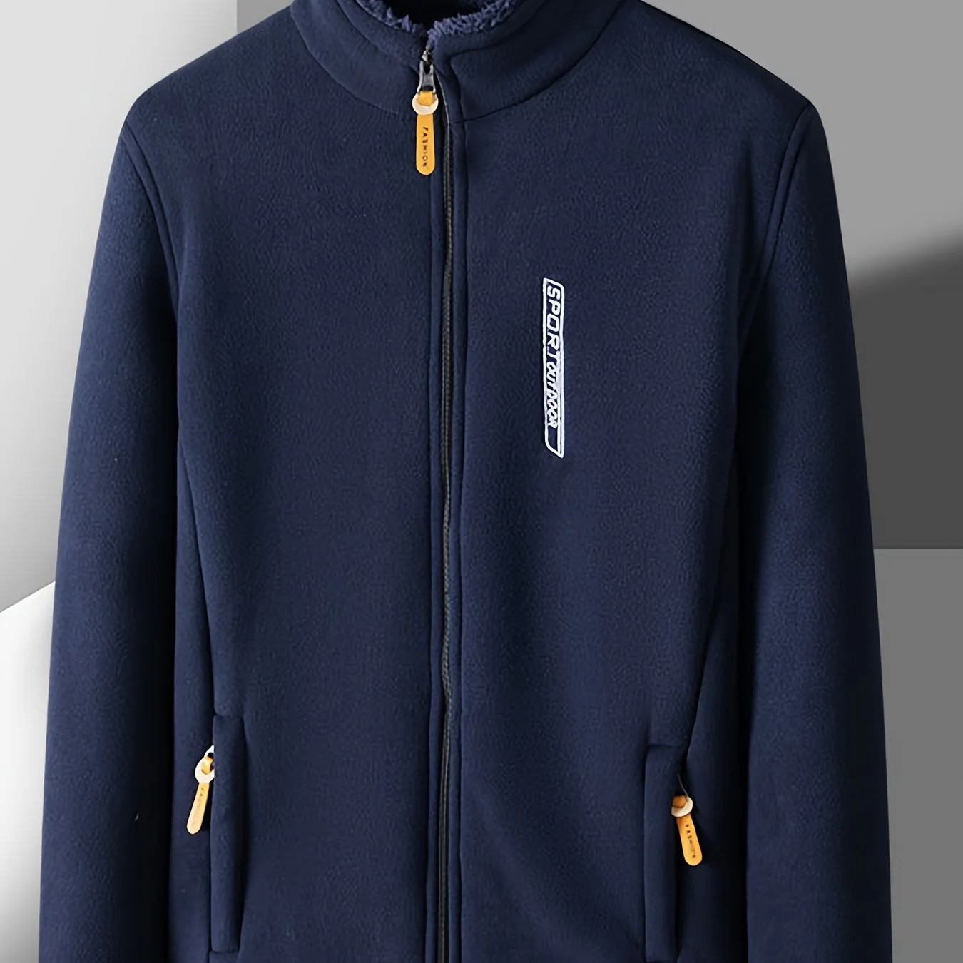 Dames winterjas | Fleece jas met hoge kraag en rits - Image 15
