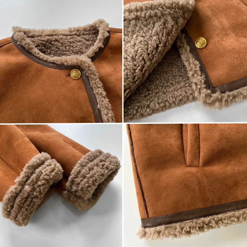 Dames winterjas met knoopsluiting en zachte voering – elegante pasvorm - Image 5