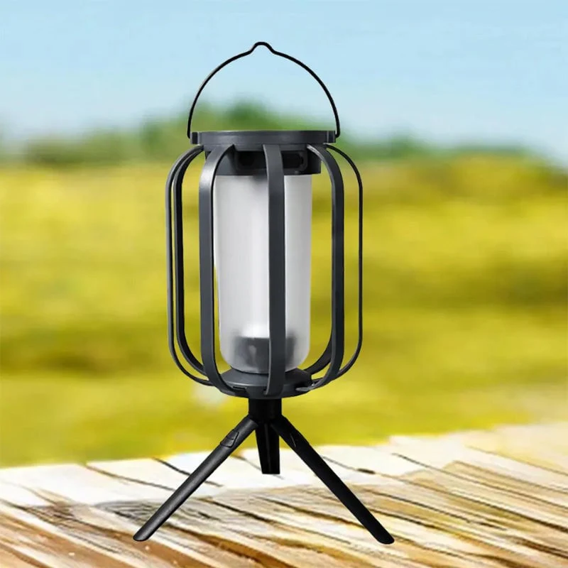 Decoratieve lamp | LED lantaarn met vlam effect en warm licht - Image 10