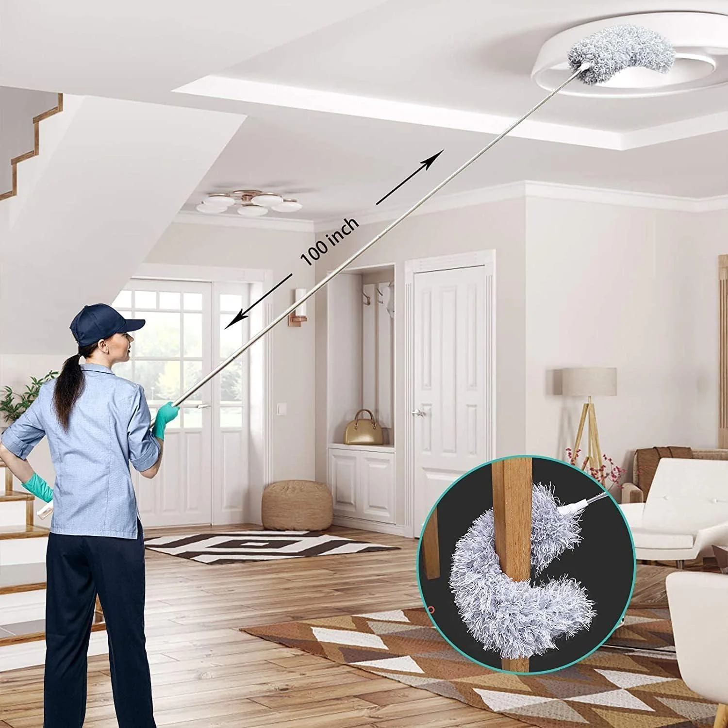 DustMaster™ | Kom overal bij met de Telescopische Plumeau - Image 5