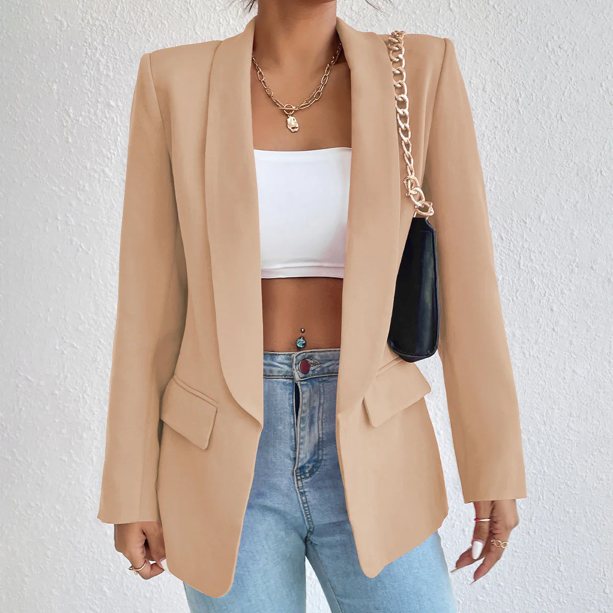 Elegante dames blazer met getailleerde pasvorm - Image 7