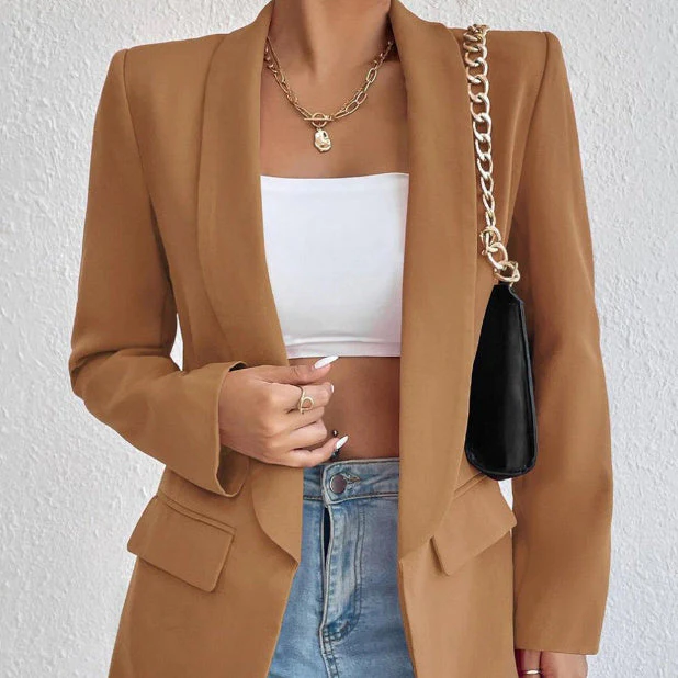Elegante dames blazer met getailleerde pasvorm - Image 9