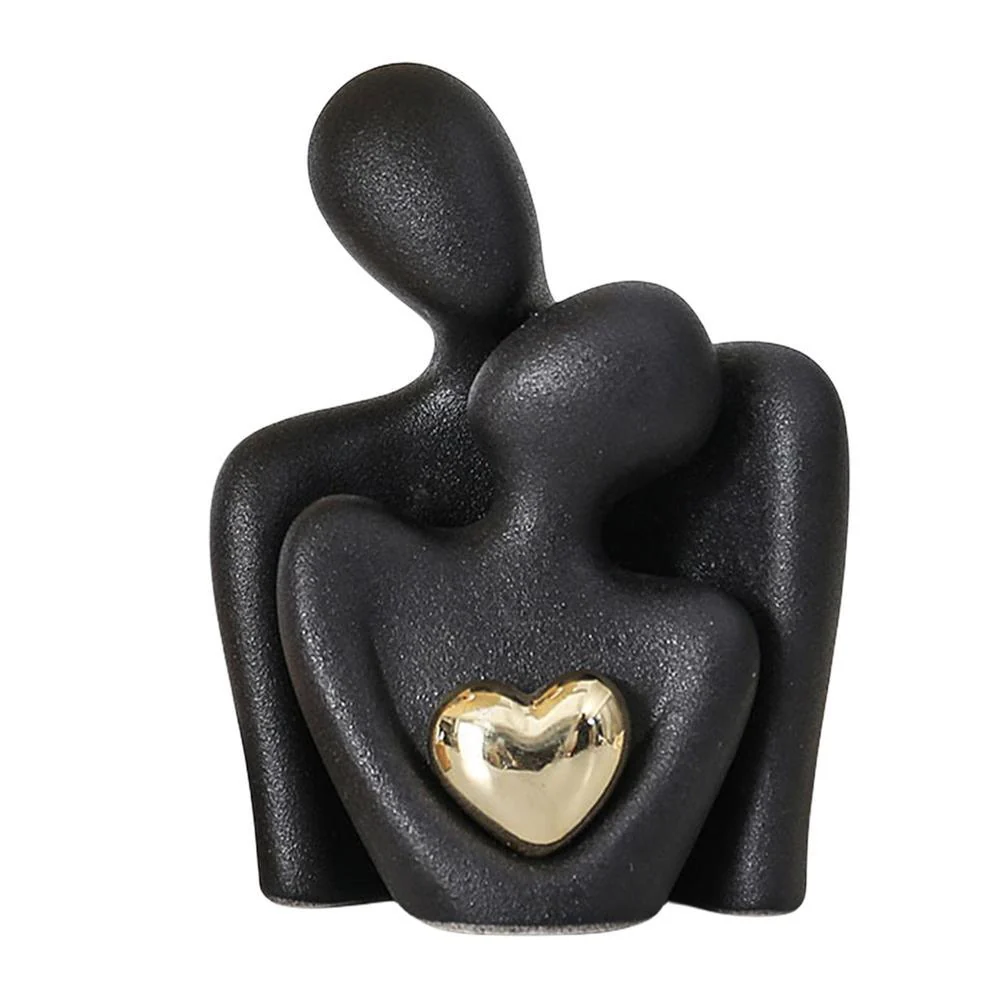 HeartGlow | Abstracte gouden omhelzing decoratie - Image 13