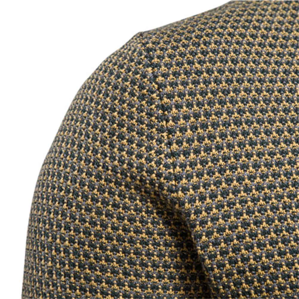 Heren trui met subtiel ruitmotief – comfortabel en tijdloos - Image 8