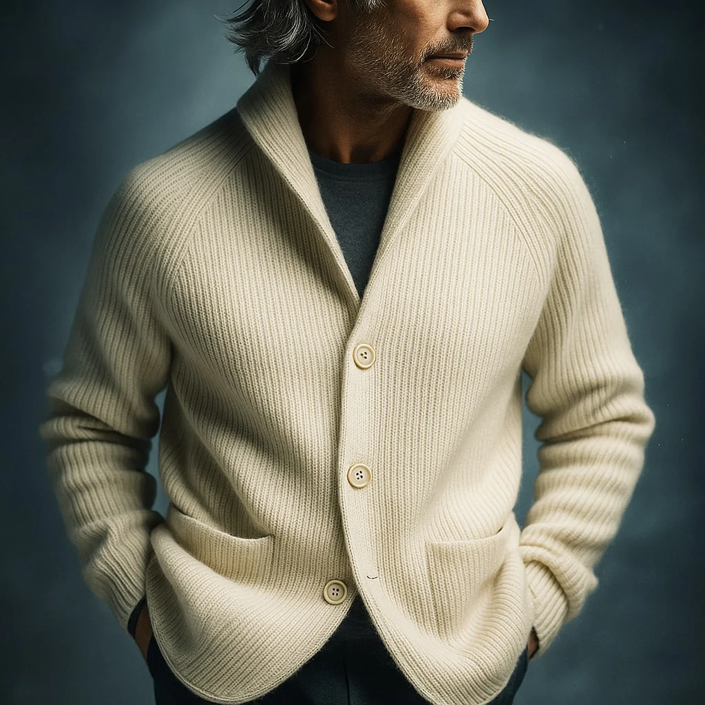 Heren vest met knoopsluiting en klassieke pasvorm - Image 9