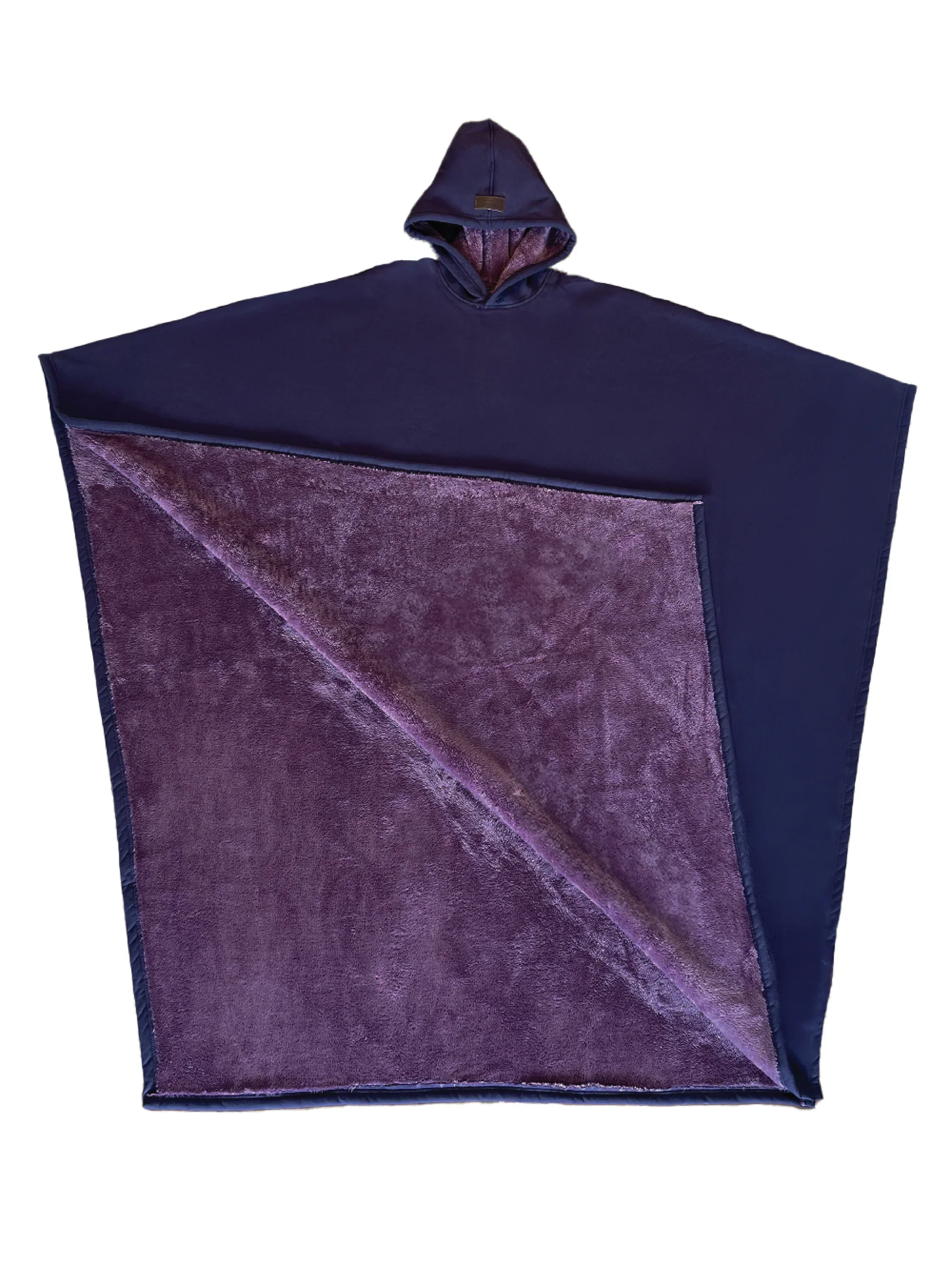 Hoodie deken | Fleece cape met capuchon voor dames en heren - Image 22