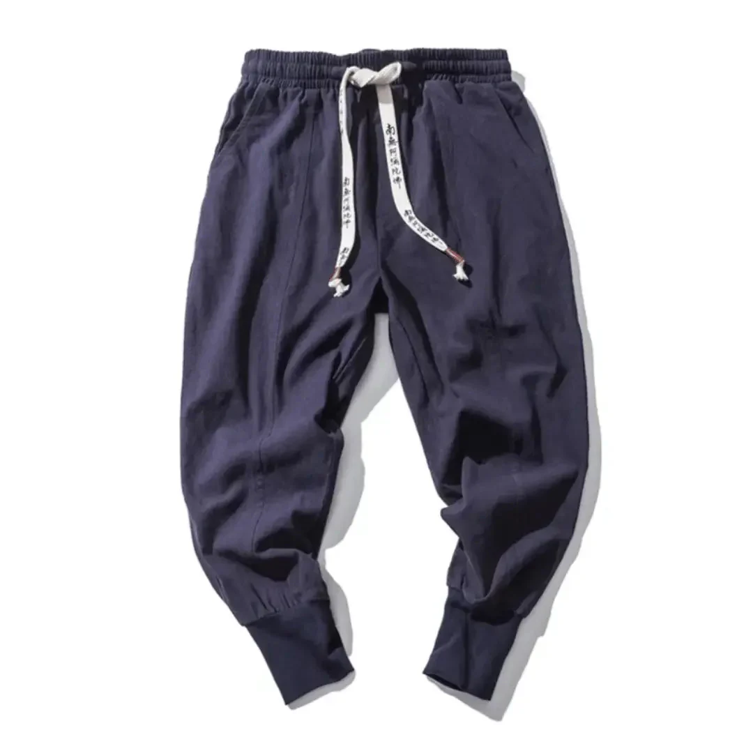 Joggingbroek heren | Japanse stijl jogger met elastische boorden - Image 4