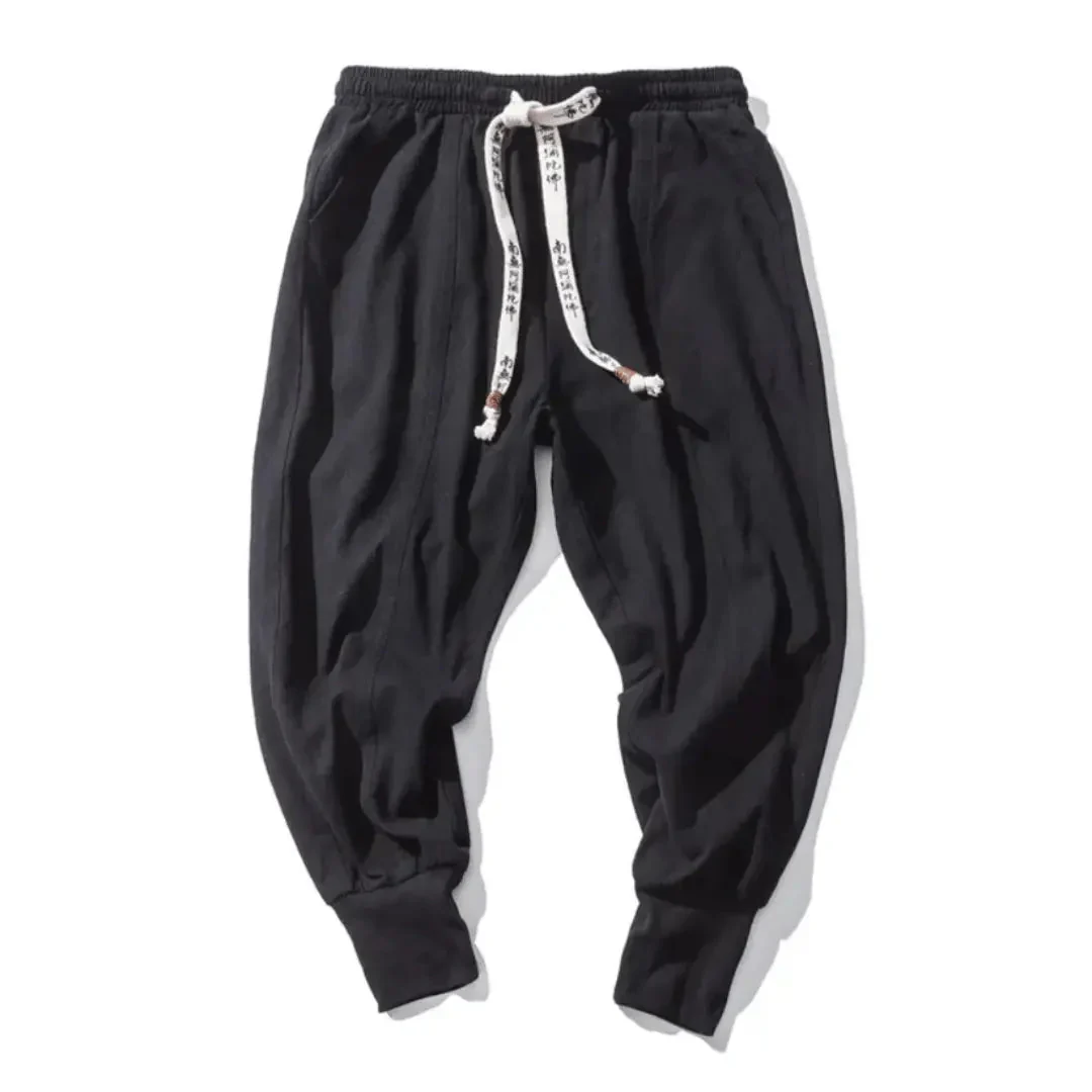 Joggingbroek heren | Japanse stijl jogger met elastische boorden - Image 5