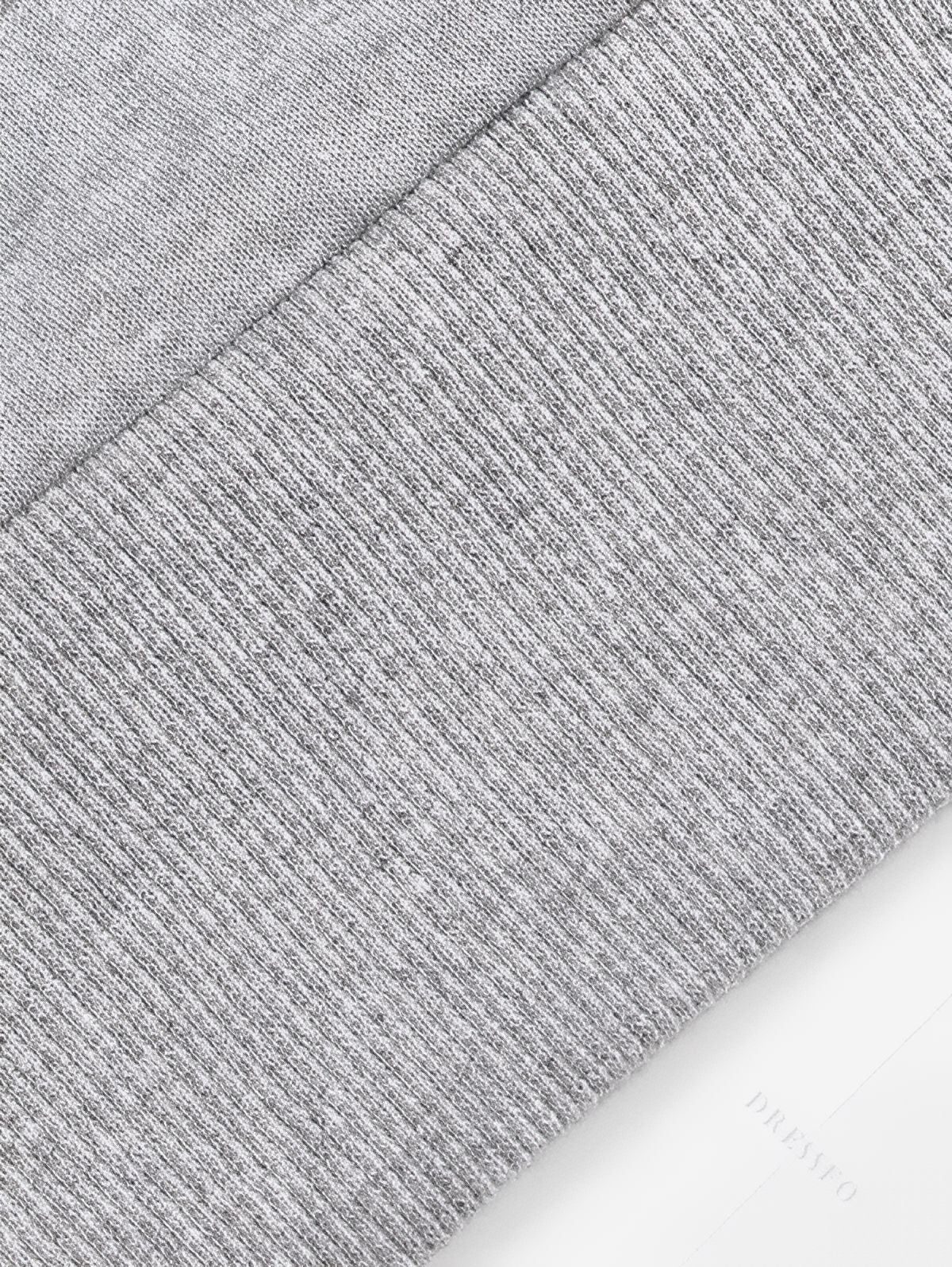 Klassieke half-zip pullover van zachte stof met hoge kraag voor heren - Image 6