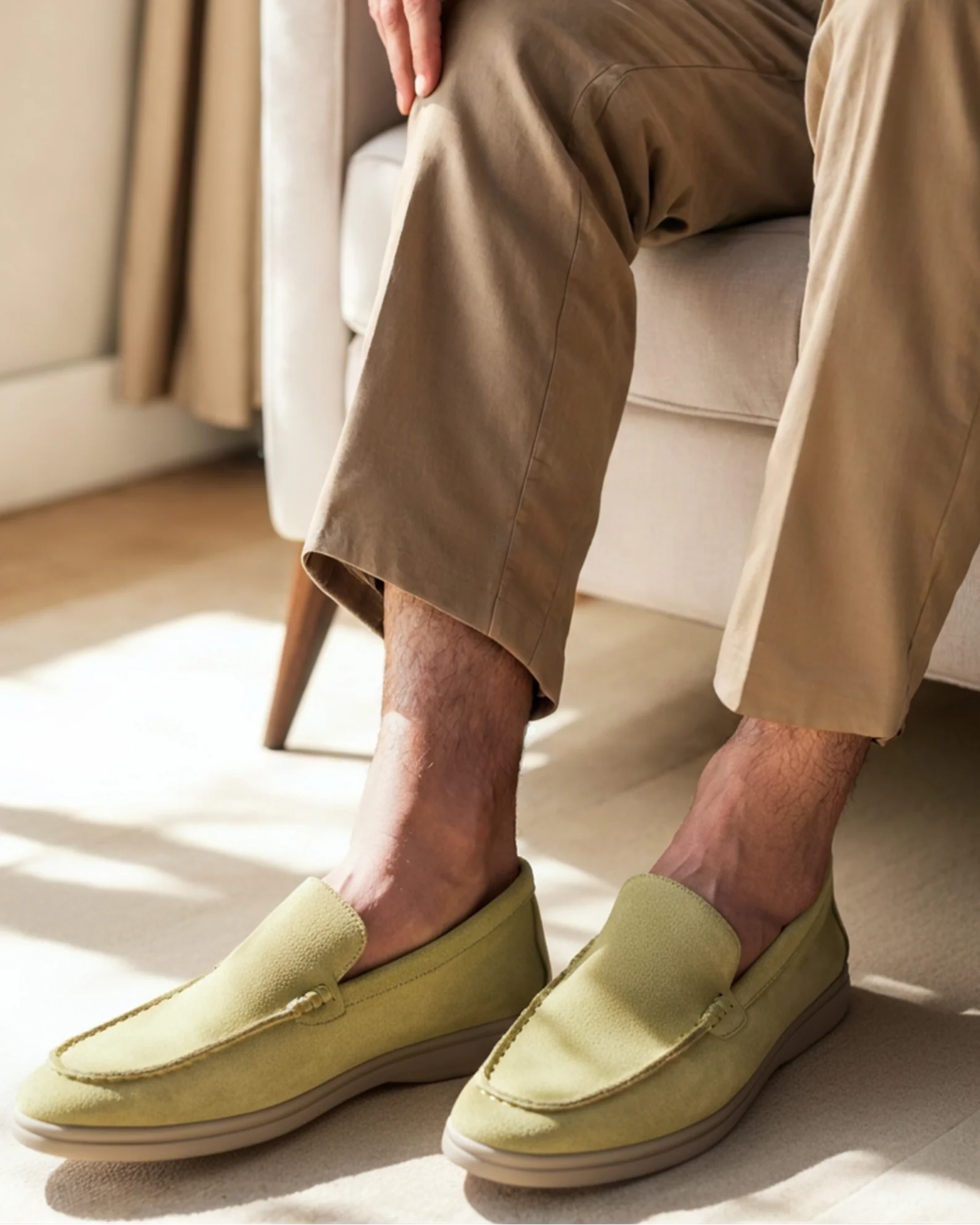 Loafers heren | Suède instappers met comfortabele zool - Image 20