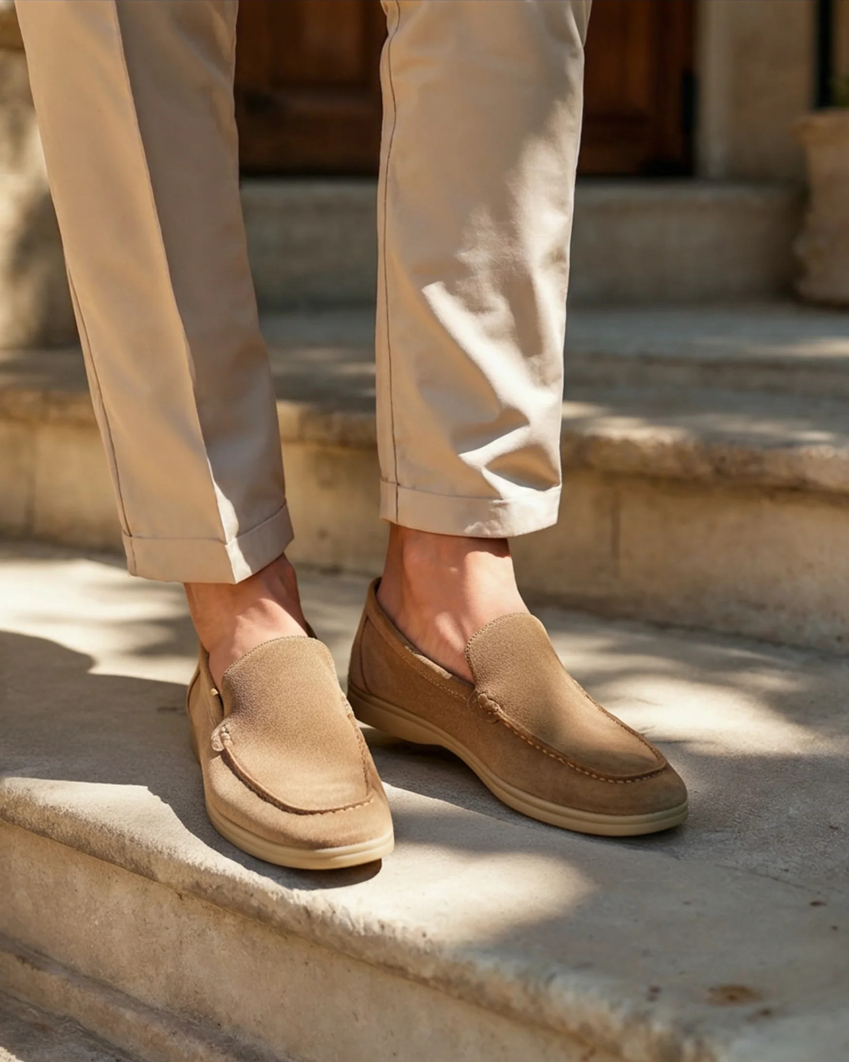 Loafers heren | Suède instappers met comfortabele zool - Image 6