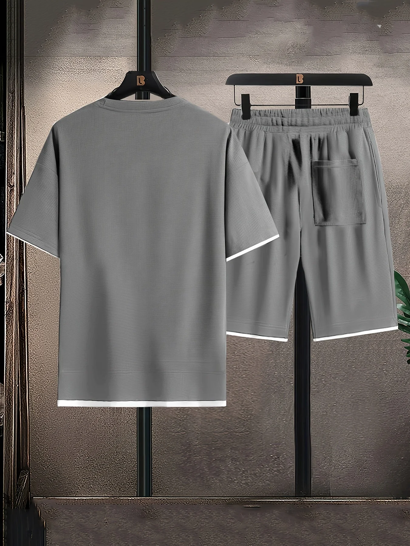 Loungewear set heren | Relaxed fit set met t-shirt en broek - Image 5
