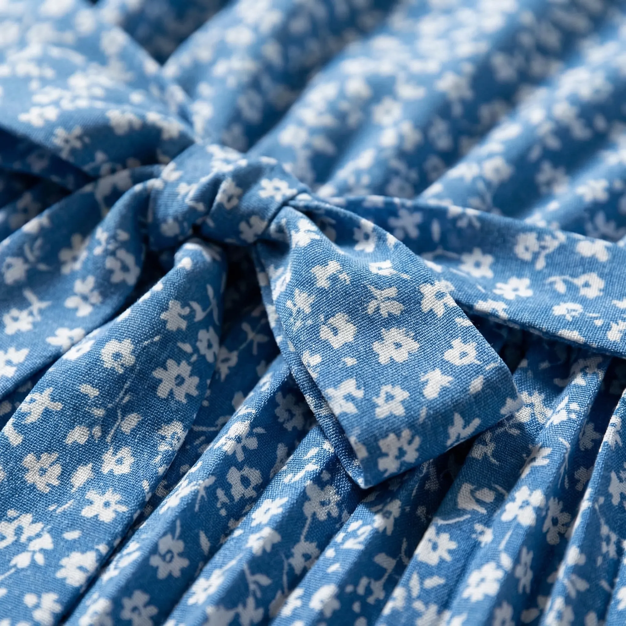 Maxi jurk dames | Luchtige zomerjurk met bloemenprint en ceintuur - Image 3