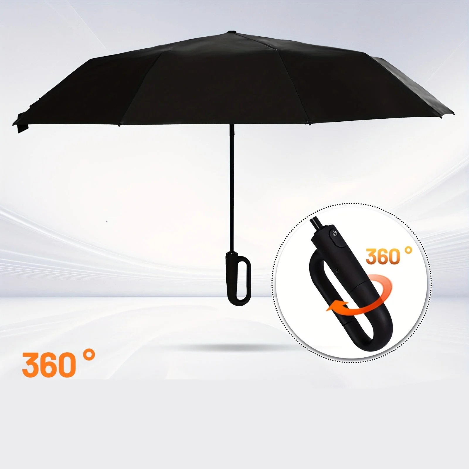 Paraplu | Automatische opvouwbare stormparaplu windproof - Image 3