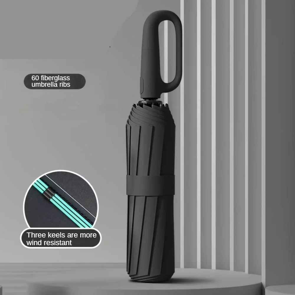 Paraplu | Automatische opvouwbare stormparaplu windproof - Image 4