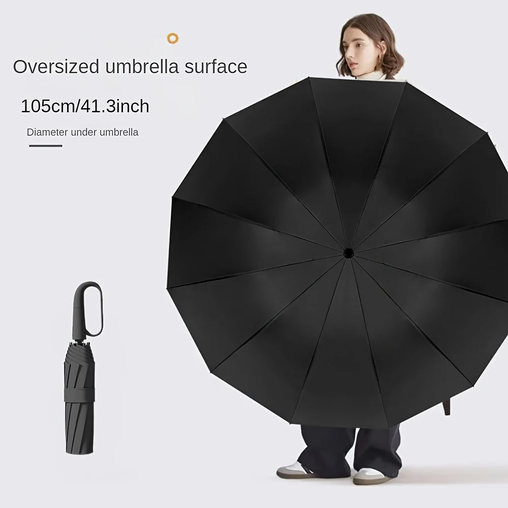 Paraplu | Automatische opvouwbare stormparaplu windproof - Image 8