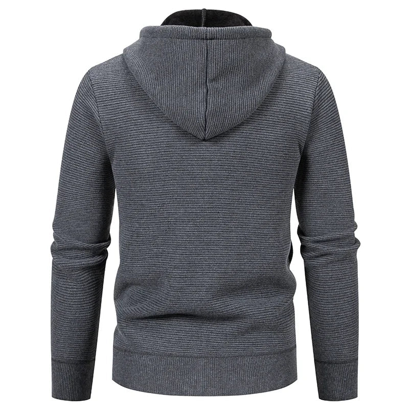 Premium casual heren vest met capuchon en rits - Image 6