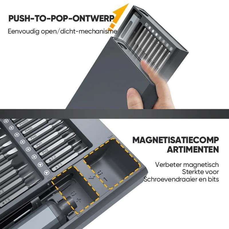 ProFix | 68-in-1 Elektrische Precisieschroevendraaierset - Image 17