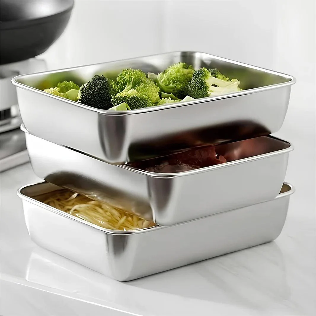 RVS Meal Prep opbergbakjes met deksel | 2+2 gratis - Image 2