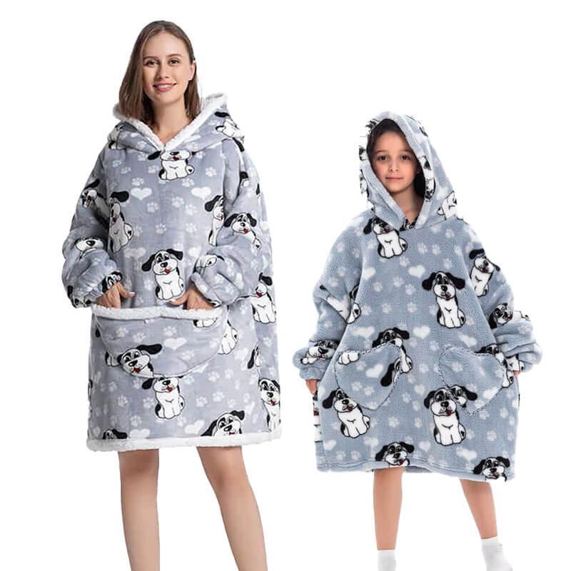 Shoodie™ Hondje | Heb het nooit meer koud met deze warme fleece hoodie deken!