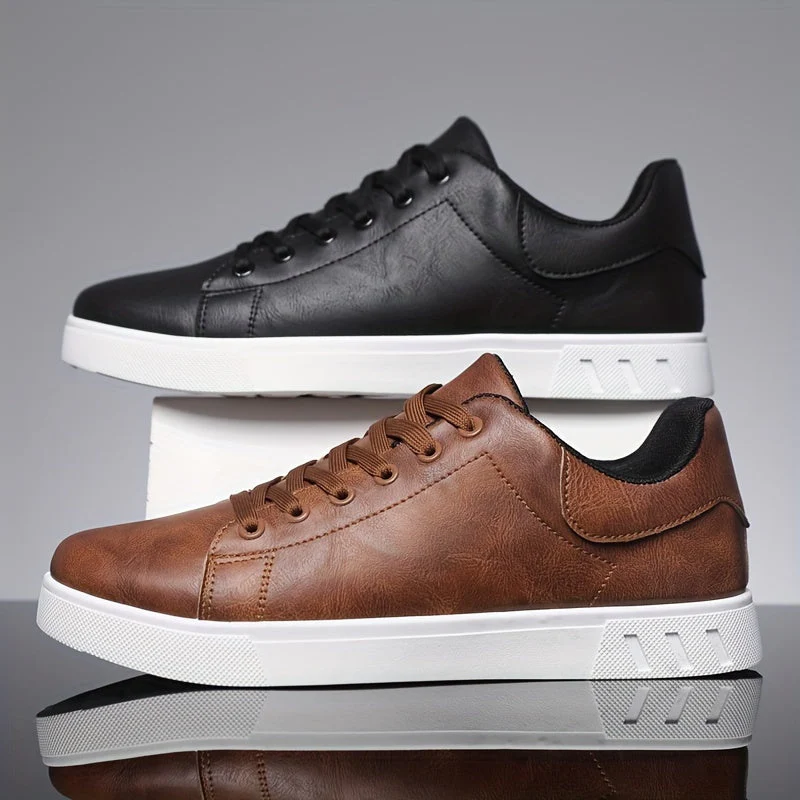Sneakers heren | Low-top sneakers met vetersluiting - Image 4