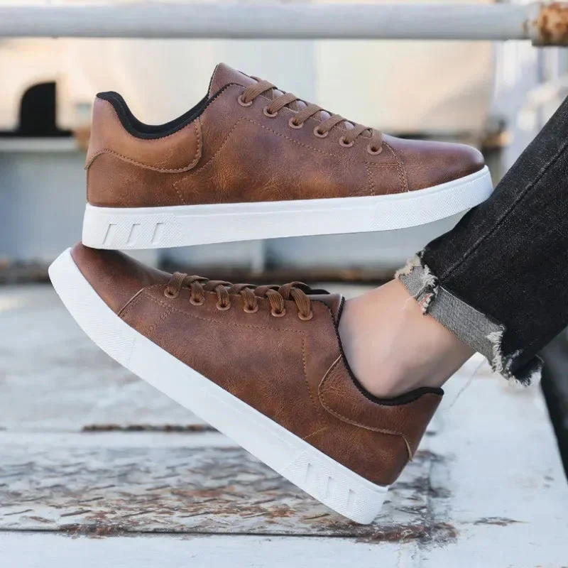 Sneakers heren | Low-top sneakers met vetersluiting - Image 8