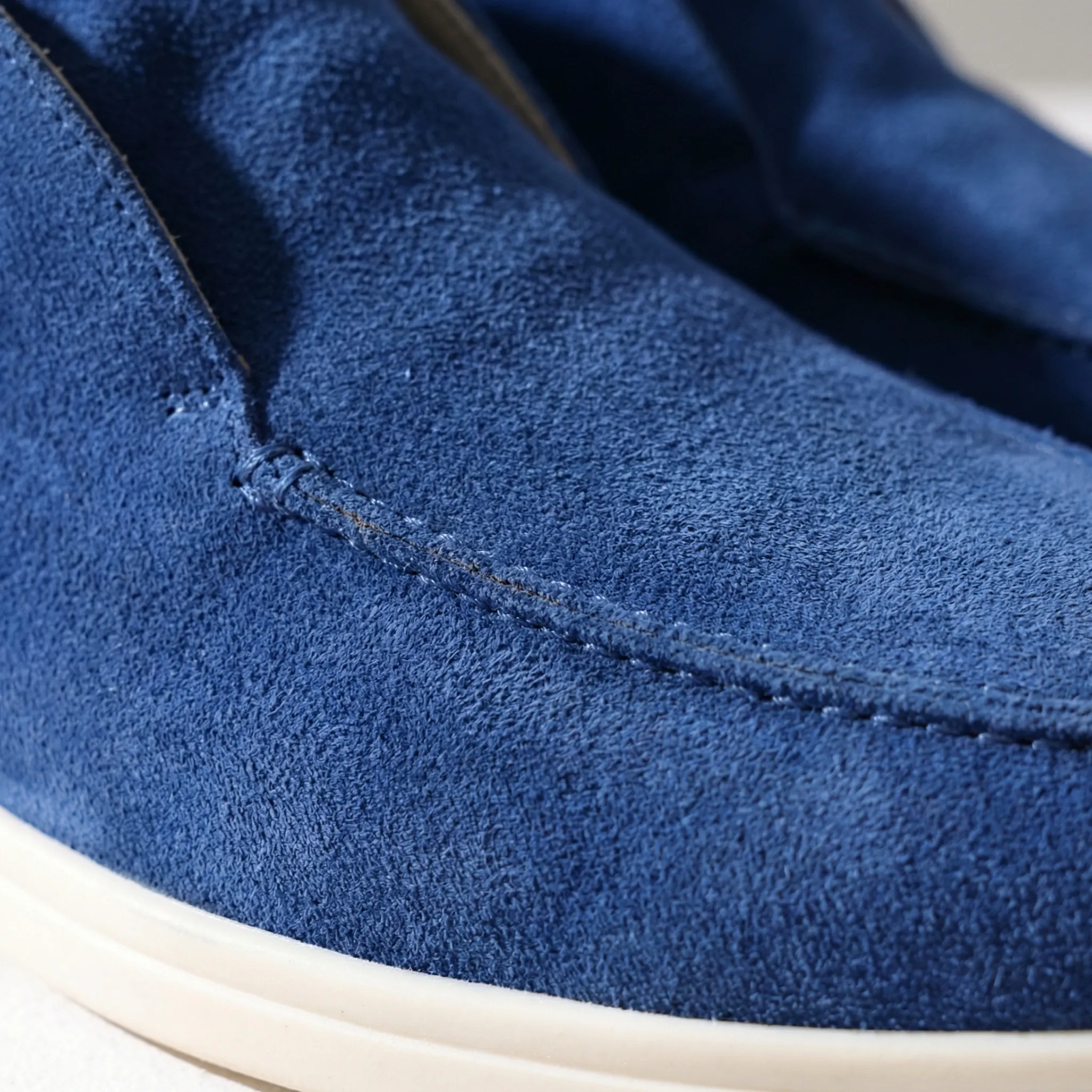 Suède schoenen heren | Instappers met comfortabele zool - Image 3
