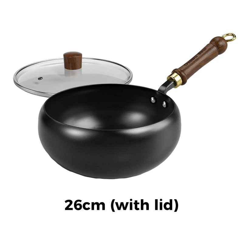 Wokpan gietijzer | Gezonde wok zonder coating voor veelzijdig koken - Image 4