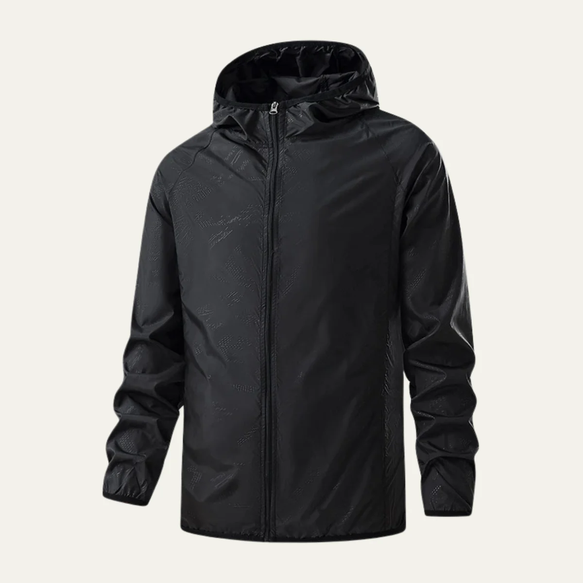 Zomerjas heren | Lichte windjack met capuchon en rits - Image 4